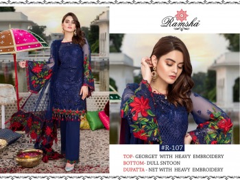 Ramsha Hit Design Pakistani Suits 78 Design in Single