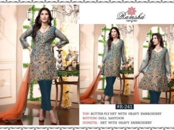 Ramsha Hit Design Pakistani Suits 78 Design in Single