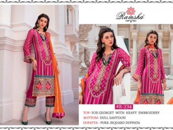 Ramsha Hit Design Pakistani Suits 78 Design in Single