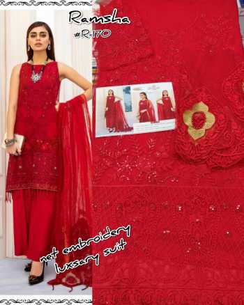 Ramsha Hit Design Pakistani Suits 78 Design in Single