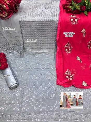 Ramsha R 305 Nx Georgette Pakistani Suits wholesaler