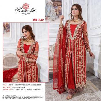 Ramsha vol 19 Georgette pakistani Suits wholesaler