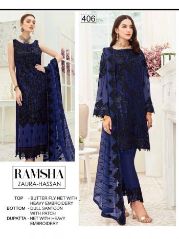 Ramsha zaura Hassan Pakistani Suits wholesaler