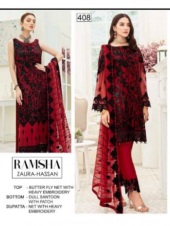 Ramsha zaura Hassan Pakistani Suits wholesaler