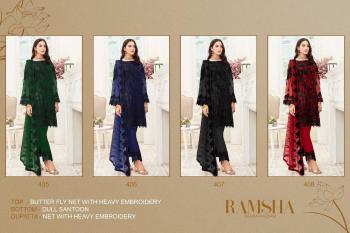 Ramsha zaura Hassan Pakistani Suits wholesaler