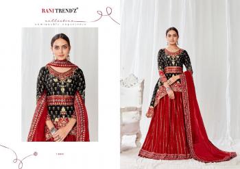 Rani Trendz Nazma Silk Wedding Gown wholesale price