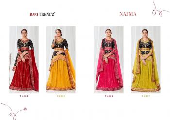 Rani Trendz Nazma Silk Wedding Gown wholesale price