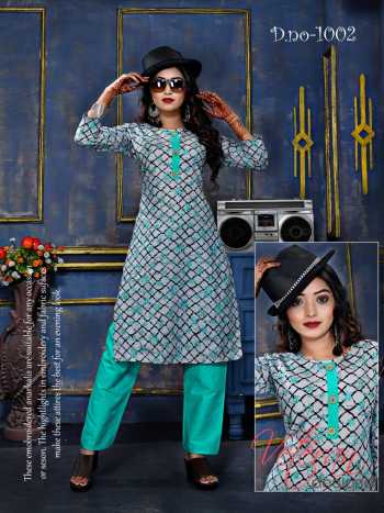 Rashika Cotton flex kurtis with pant buy wholesale Price