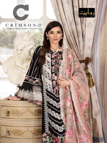 Rawayat Crimson vol 21 Pakistani Suits hit Design