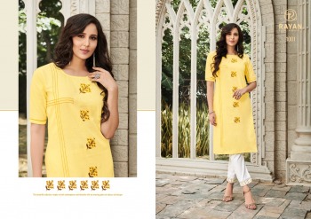 Rayan Tarasa Cotton Flex kurtis catalog wholesaler