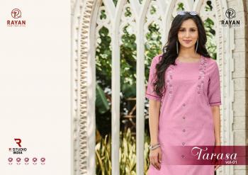 Rayan Tarasa Cotton Kurtis with pant catalog