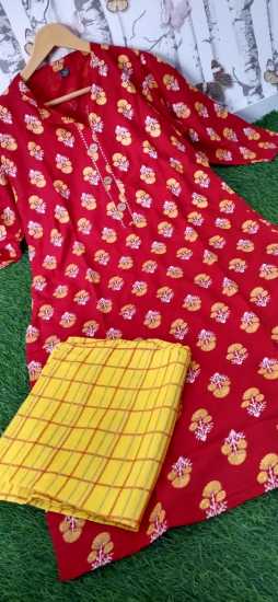 Rayon Cotton kurtis with Palazzo wholesaler