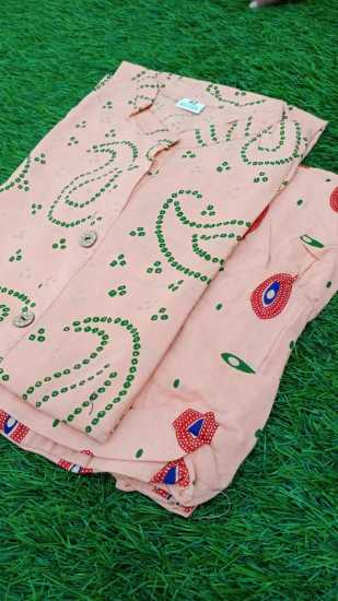 Rayon Cotton kurtis with Palazzo wholesaler