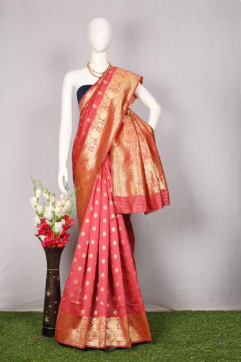 Rich lichi Silk Jacquard Weaving Saree wholesale Price