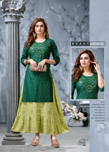 Ridhi New Style vol 2 Kurtis with Skirt catalog wholesaler