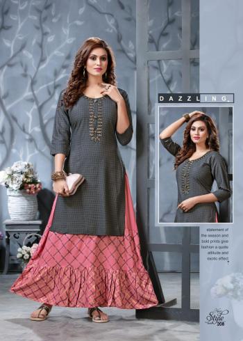 Ridhi New Style vol 2 Kurtis with Skirt catalog wholesaler