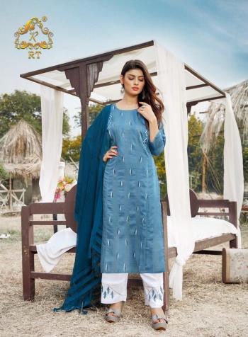 Rijiya Trendz Vasant Kurtis with Palazzo and Dupatta