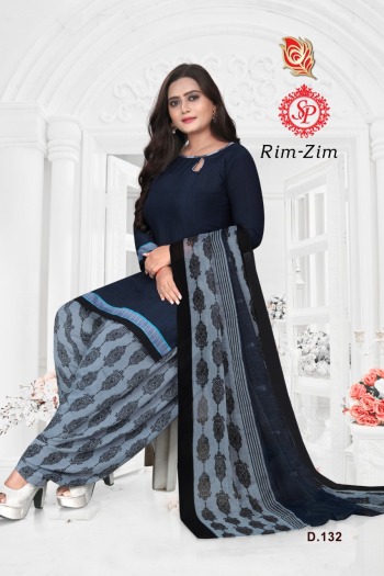 RIm Zim leon crape punjabi dress Material