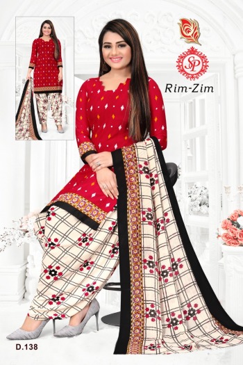 RIm Zim leon crape punjabi dress Material