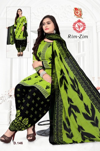 RIm Zim leon crape punjabi dress Material