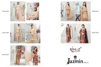 Rinaz Fashion Jazmin vol 11 pakistani Suits Wholesaler