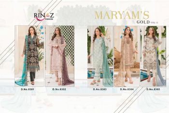 Rinaz Fashion Maryam Gold vol 11 Pakistani suits wholesaler