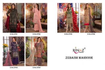 Rinaz fashion Zebaish Mahnoor Georgette Pakistani Suits Catalog