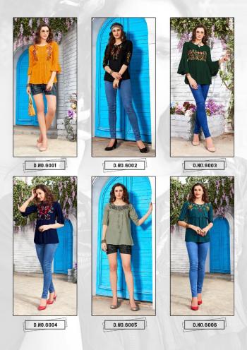 Riya Designer Compass vol 6 Western tops Wholesaler