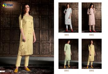 Riya Designer Glory hand work Kurtis with pant catalog