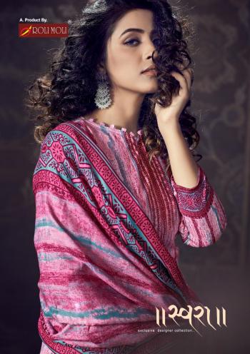 Roli Moli Swara Pashmina Winter Suits catalog wholesaler