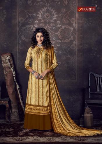 Roli Moli Swara Pashmina Winter Suits catalog wholesaler