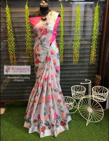 Romantic Handloom Linen casual Saree Wholesale price