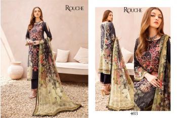 Rouche Chevron Jam Satin pakistani Suits catalog