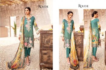 Rouche Chevron Jam Satin pakistani Suits catalog