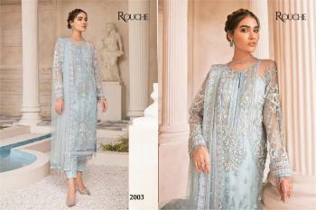 Rouche Gulal Net work pakistani Suits Wholesaler