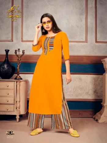 RT Plazzo Queen vol 9 Rayon kurtis with Palazzo Wholesale Price