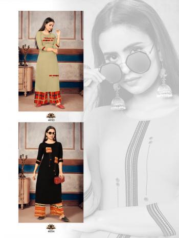 RT Plazzo Queen vol 9 Rayon kurtis with Palazzo Wholesale Price