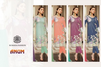 Rumaish Fashion Anum Pakistani Suits wholesaler