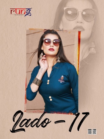 Rung Lado vol 17 Rayon kurtis Wholesaler