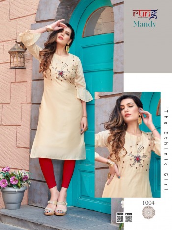 Rung Mandy Modal Silk kurtis wholesaler