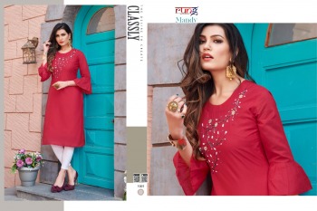 Rung Mandy Modal Silk kurtis wholesaler