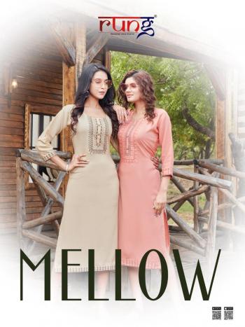 Rung Mellow Casual wear kurtis