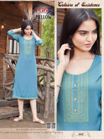 Rung Mellow Casual wear kurtis