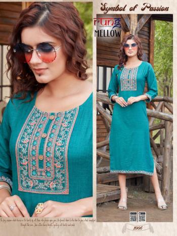 Rung Mellow Casual wear kurtis