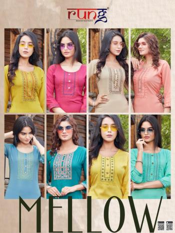 Rung Mellow Casual wear kurtis