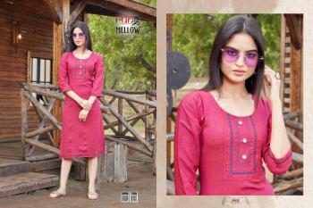 Rung Mellow Casual wear kurtis