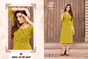 Rung Naishaa Rayon Daily wear Kurtis wholesaler