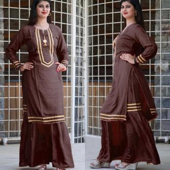 Rutba Khan Ibadat kurtis with Sharara best Concept