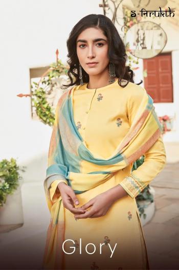 S Nirukht Cotton Satin Salwar kameez wholesaler