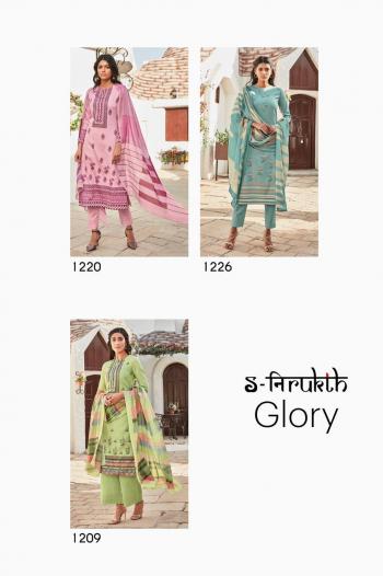 S Nirukht Cotton Satin Salwar kameez wholesaler